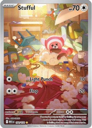 Image of Stufful (154/132) [Mega Evolution: Base Set]