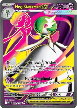 Image of Mega Gardevoir ex (159/132) [Mega Evolution: Base Set]