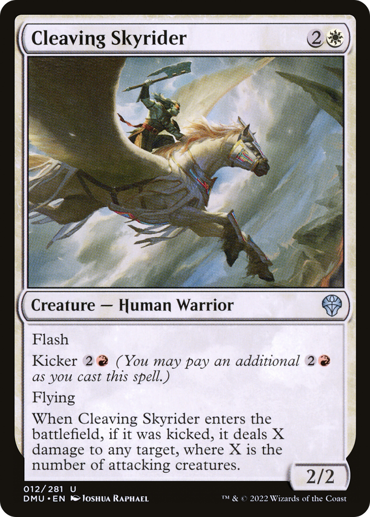 Image of Cleaving Skyrider [Dominaria United]