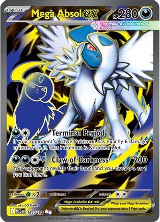 Image of Mega Absol ex (161/132) [Mega Evolution: Base Set]