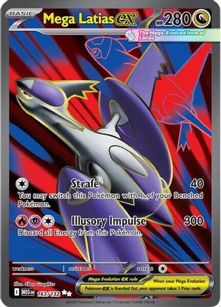 Image of Mega Latias ex (163/132) [Mega Evolutions: Base Set]