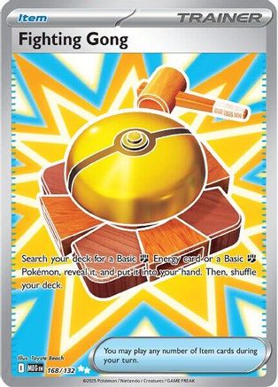 Image of Fighting Gong (168/132) [Mega Evolution: Base Set]