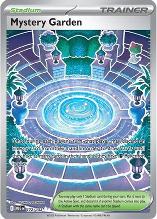 Image of Mystery Garden (172/132) [Mega Evolution: Base Set]