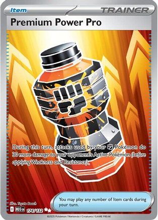 Image of Premium Power Pro (174/132) [Mega Evolution: Base Set]