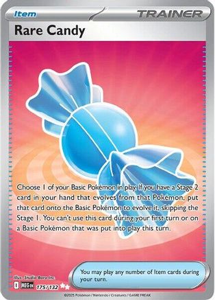 Image of Rare Candy (175/132) [Mega Evolutions: Base Set]