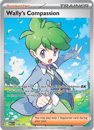 Image of Wally's Compassion (176/132) [Mega Evolution: Base Set]