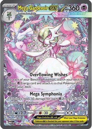 Image of Mega Gardevoir ex (178/132) [Mega Evolution: Base Set]