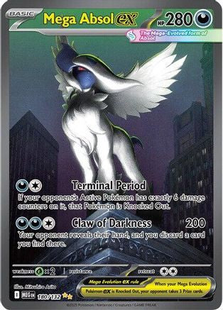 Image of Mega Absol ex (180/132) [Mega Evolution: Base Set]