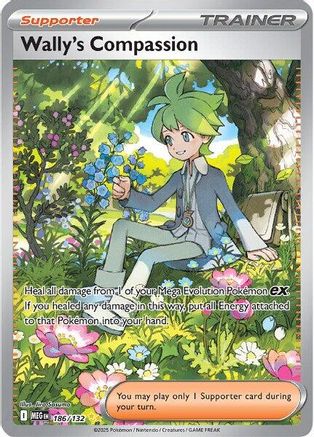 Image of Wally's Compassion (186/132) [Mega Evolution: Base Set]