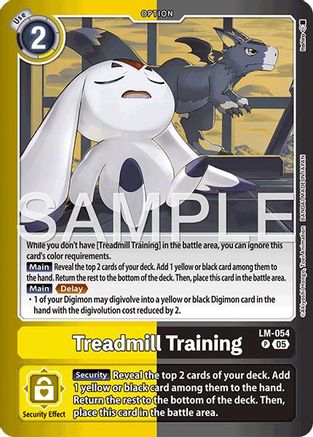 Image of Treadmill Training [LM] [Limited Card Pack -Another Knight-]