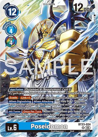 Image of Poseidomon [BT23-024] [Hackers' Slumber]
