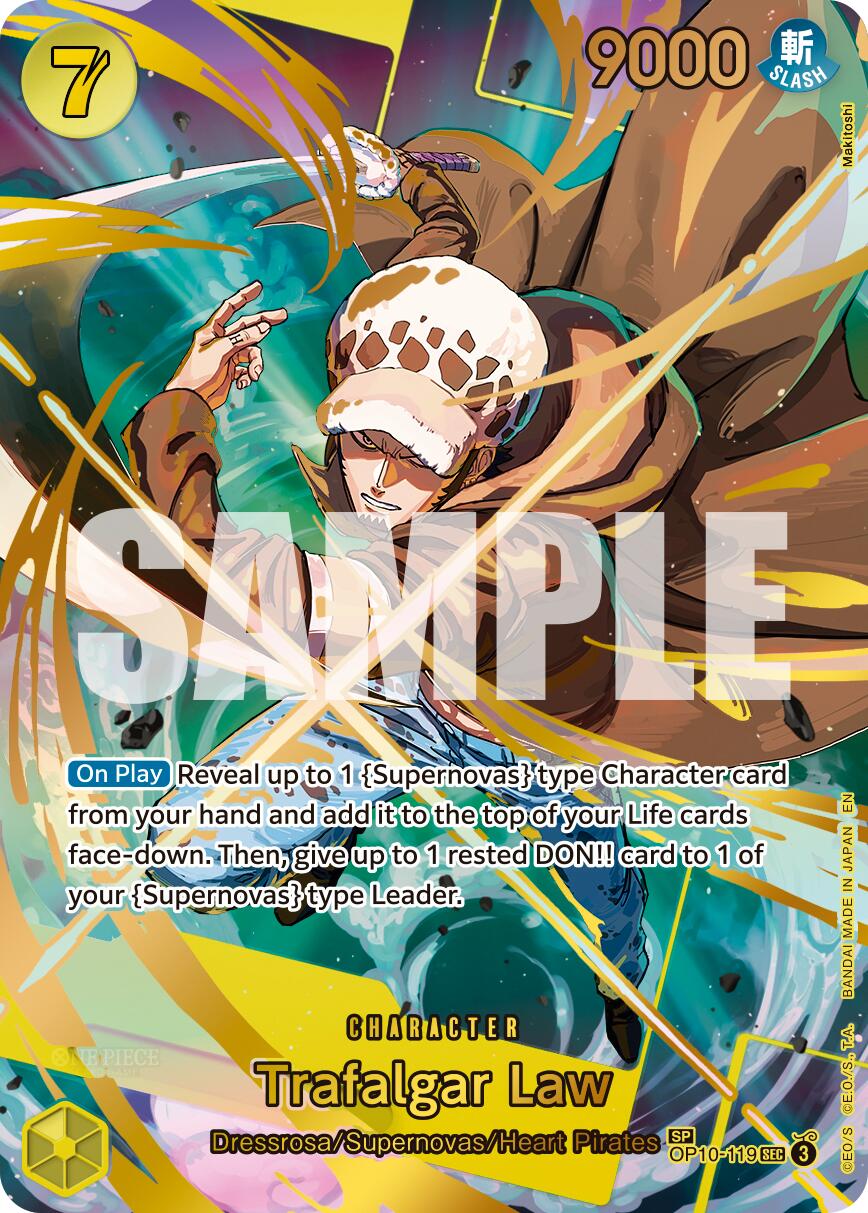 Image of Trafalgar Law (OP10-119) (SP) [Premium Booster -The Best- Vol. 2]