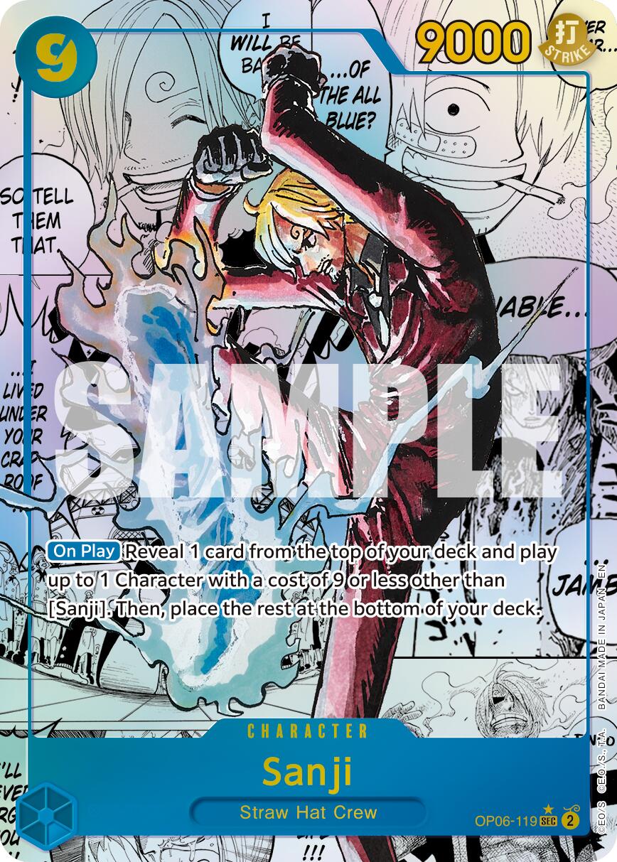 Image of Sanji (Manga) [Premium Booster -The Best- Vol. 2]