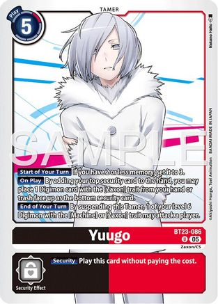 Image of Yuugo [BT23-086] [Hackers' Slumber]