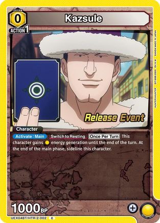 Image of Kazsule (UEX04BT/HTR-2-002) - UEX04BT HUNTER X HUNTER Vol2 Release Event Cards