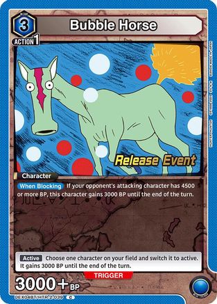 Image of Bubble Horse (UEX04BT/HTR-2-039) - UEX04BT HUNTER X HUNTER Vol2 Release Event Cards