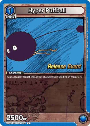 Image of Hyper Puffball (UEX04BT/HTR-2-041) - UEX04BT HUNTER X HUNTER Vol2 Release Event Cards