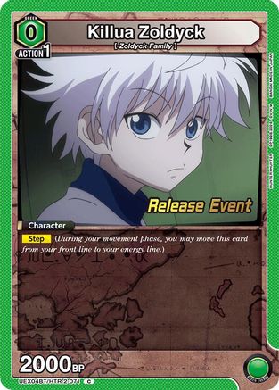 Image of Killua Zoldyck (071) (UEX04BT/HTR-2-071) - UEX04BT HUNTER X HUNTER Vol2 Release Event Cards