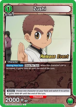 Image of Zushi (UEX04BT/HTR-2-068) - UEX04BT HUNTER X HUNTER Vol2 Release Event Cards