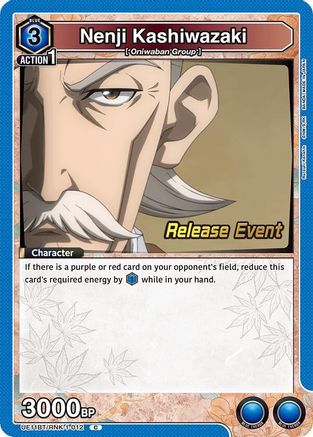 Image of Nenji Kashiwazaki (UE11BT/RNK-1-012) - UE11BT Rurouni Kenshin Release Event Cards