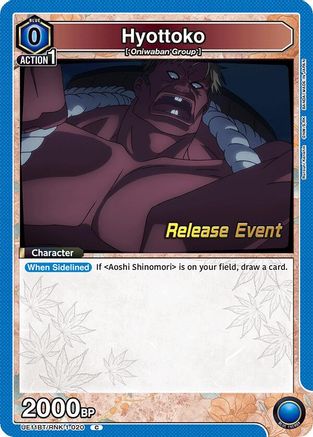 Image of Hyottoko (UE11BT/RNK-1-020) - UE11BT Rurouni Kenshin Release Event Cards