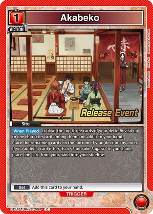 Image of Akabeko (UE11BT/RNK-1-094) - UE11BT Rurouni Kenshin Release Event Cards