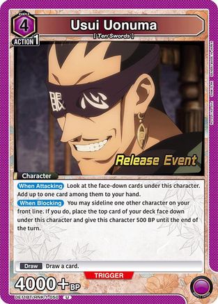 Image of Usui Uonuma (UE11BT/RNK-1-050) - UE11BT Rurouni Kenshin Release Event Cards