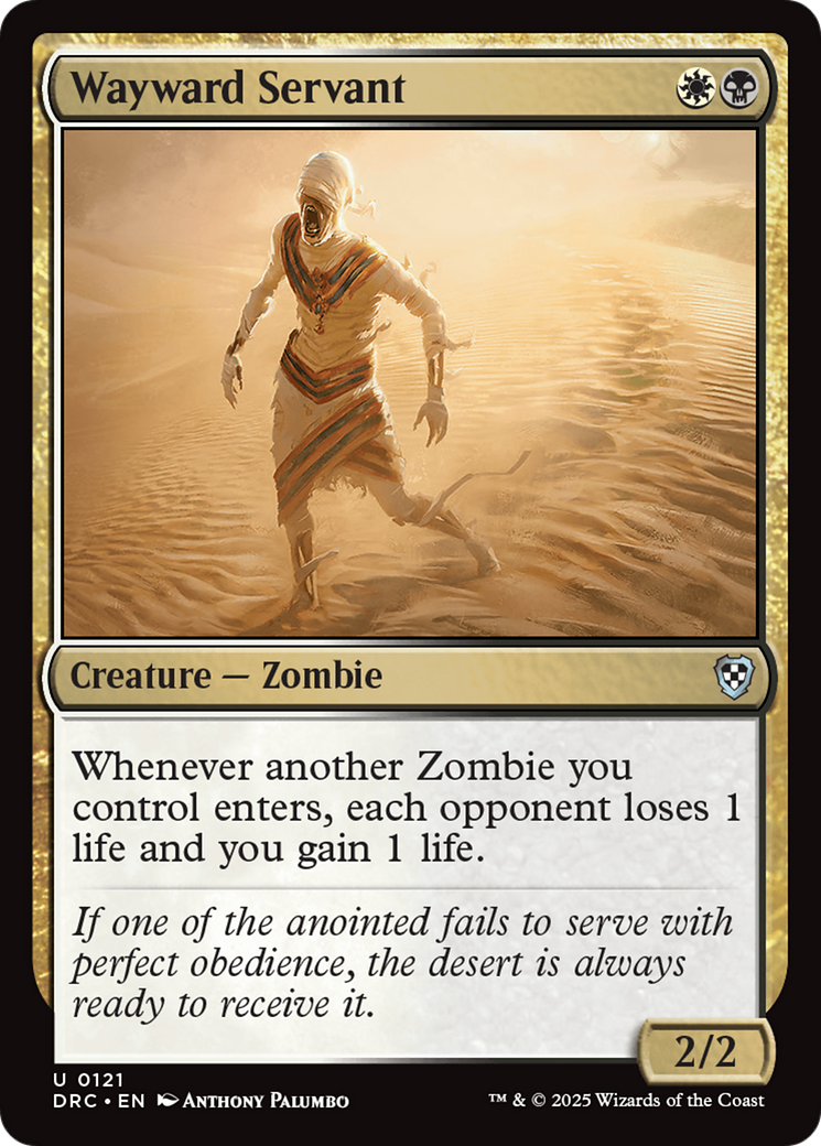 Image of Wayward Servant [Aetherdrift Commander]