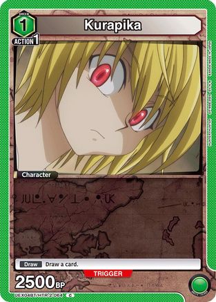Image of Kurapika (064) (Box Topper Foil) (UEX04BT/HTR-2-064) - UEX04BT HUNTER X HUNTER Vol2 Foil