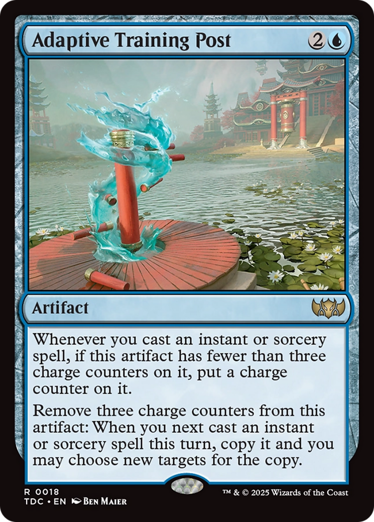 Image of Adaptive Training Post [Tarkir: Dragonstorm Commander]