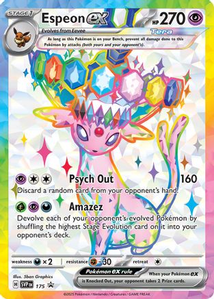 Image of Espeon ex (SVP 175) [Scarlet & Violet: Black Star Promos]