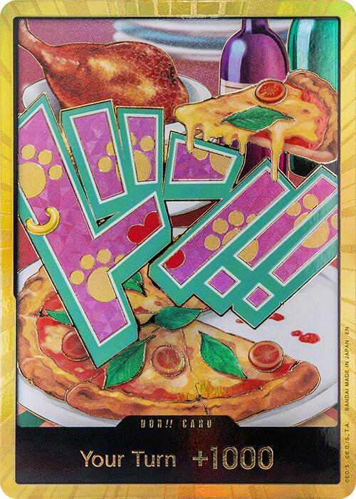 Image of DON!! Card (Bonney) (Gold) [Premium Booster -The Best- Vol. 2]
