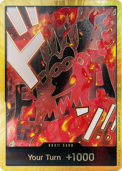 Image of DON!! Card (Dragon) (Gold) [Premium Booster -The Best- Vol. 2]
