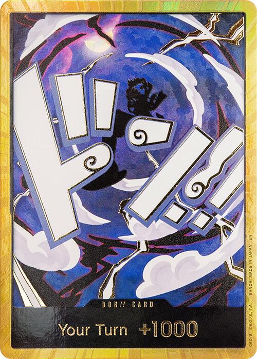Image of DON!! Card (GEAR5 Luffy) (Gold) [Premium Booster -The Best- Vol. 2]