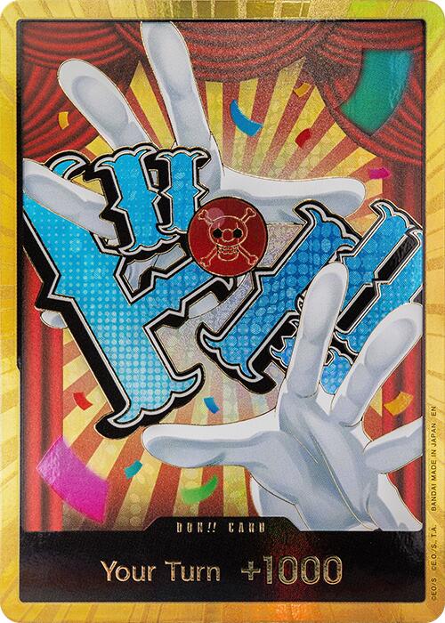Image of DON!! Card (Buggy) (Gold) [Premium Booster -The Best- Vol. 2]