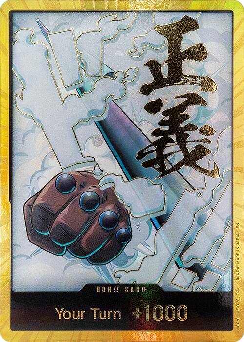 Image of DON!! Card (Smoker) (Gold) [Premium Booster -The Best- Vol. 2]