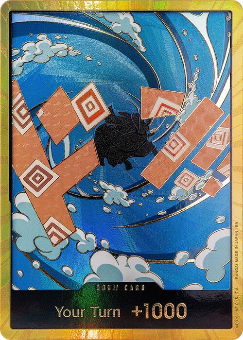Image of DON!! Card (Jinbe) (Gold) [Premium Booster -The Best- Vol. 2]