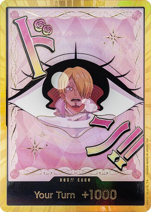 Image of DON!! Card (Pudding) (Gold) [Premium Booster -The Best- Vol. 2]