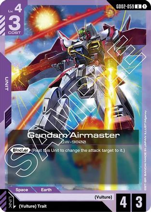 Image of Gundam Airmaster (GD02-059) - Dual Impact