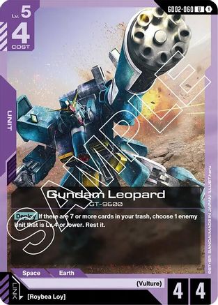 Image of Gundam Leopard (GD02-060) - Dual Impact