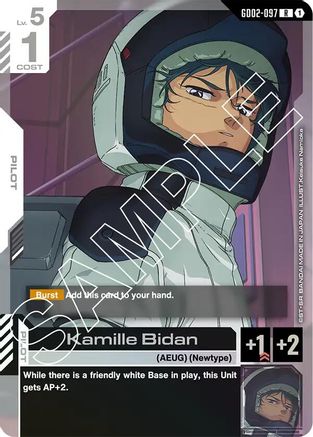 Image of Kamille Bidan (GD02-097) - Dual Impact Holofoil