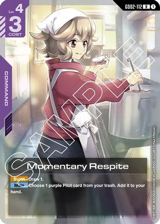 Image of Momentary Respite (GD02-112) - Dual Impact Holofoil