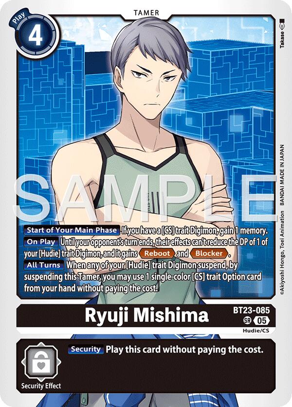 Image of Ryuji Mishima [BT23-085] [Hackers' Slumber]
