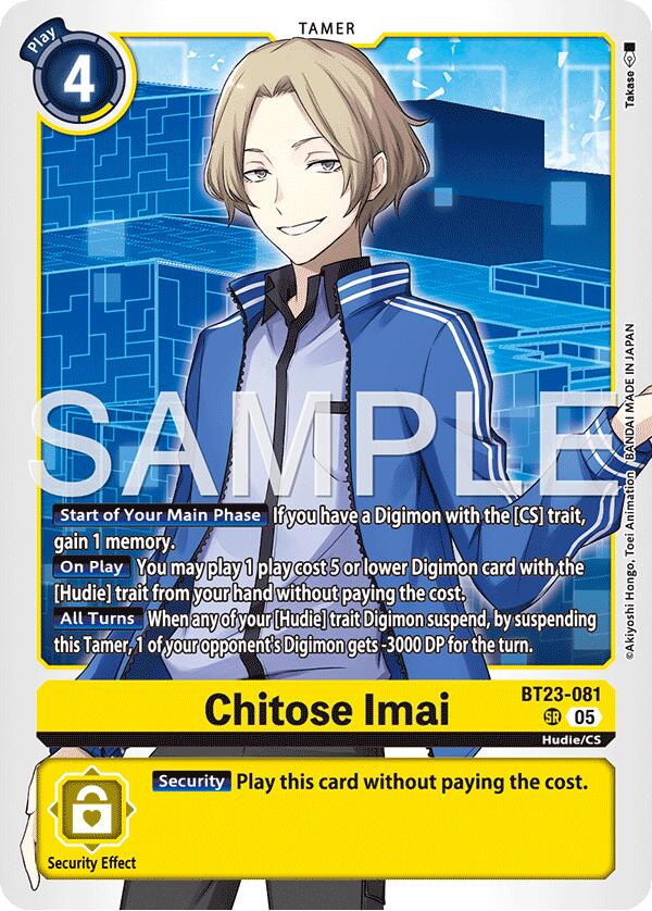 Image of Chitose Imai [BT23-081] [Hackers' Slumber]