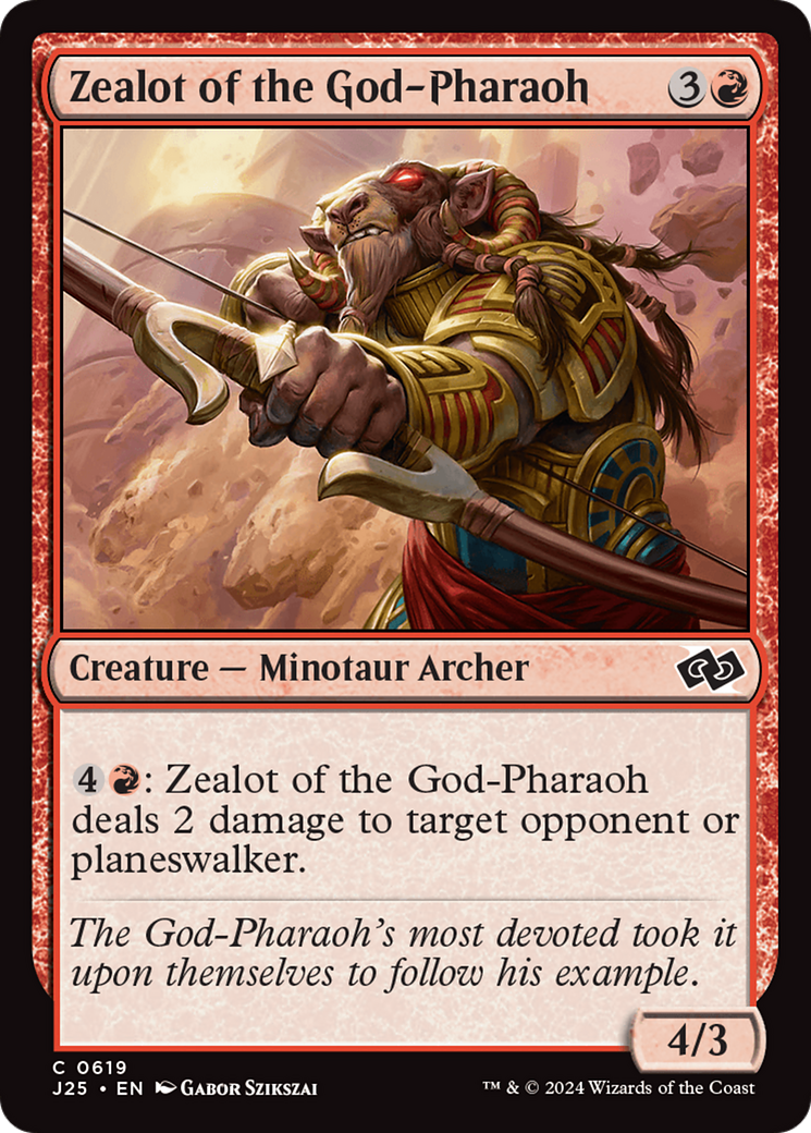 Image of Zealot of the God-Pharaoh [Foundations Jumpstart]