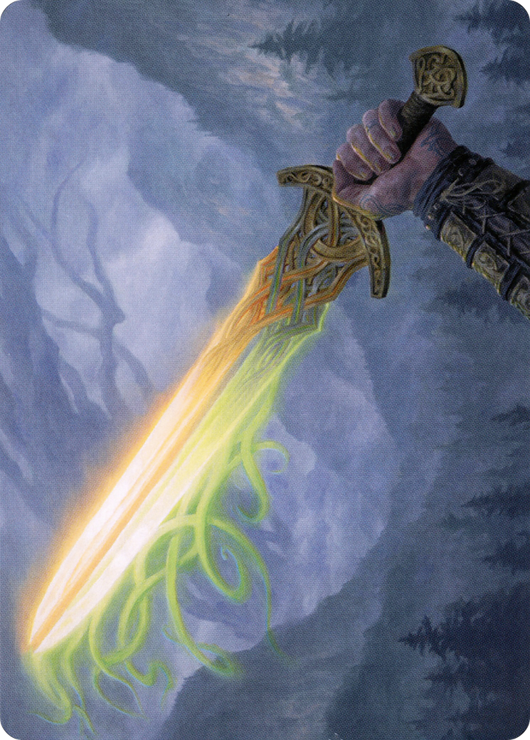 Image of Sword of Hearth and Home Art Card [Modern Horizons 2 Art Series]