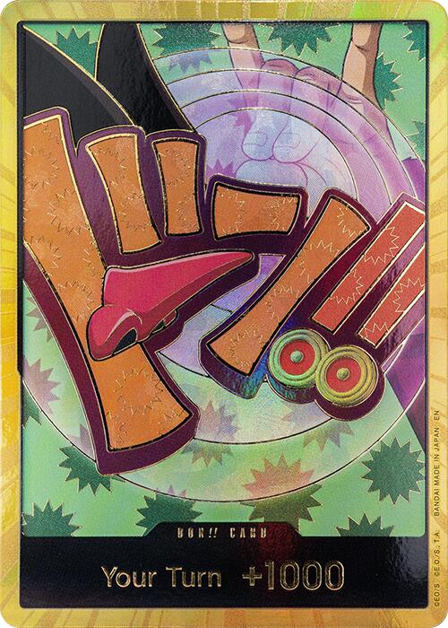 Image of DON!! Card (Foxy) (Gold) [Premium Booster -The Best- Vol. 2]