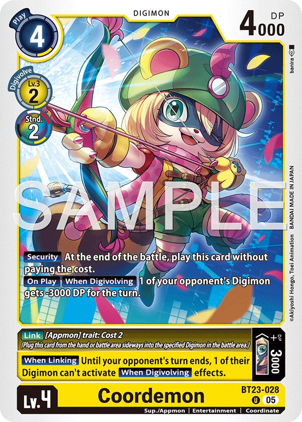 Image of Coordemon [BT23-028] [Hackers' Slumber]