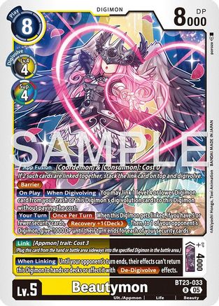 Image of Beautymon [BT23-033] [Hackers' Slumber]
