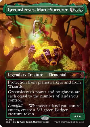 Image of Greensleeves, Maro-Sorcerer (SLD-2193) - Secret Lair Drop Series